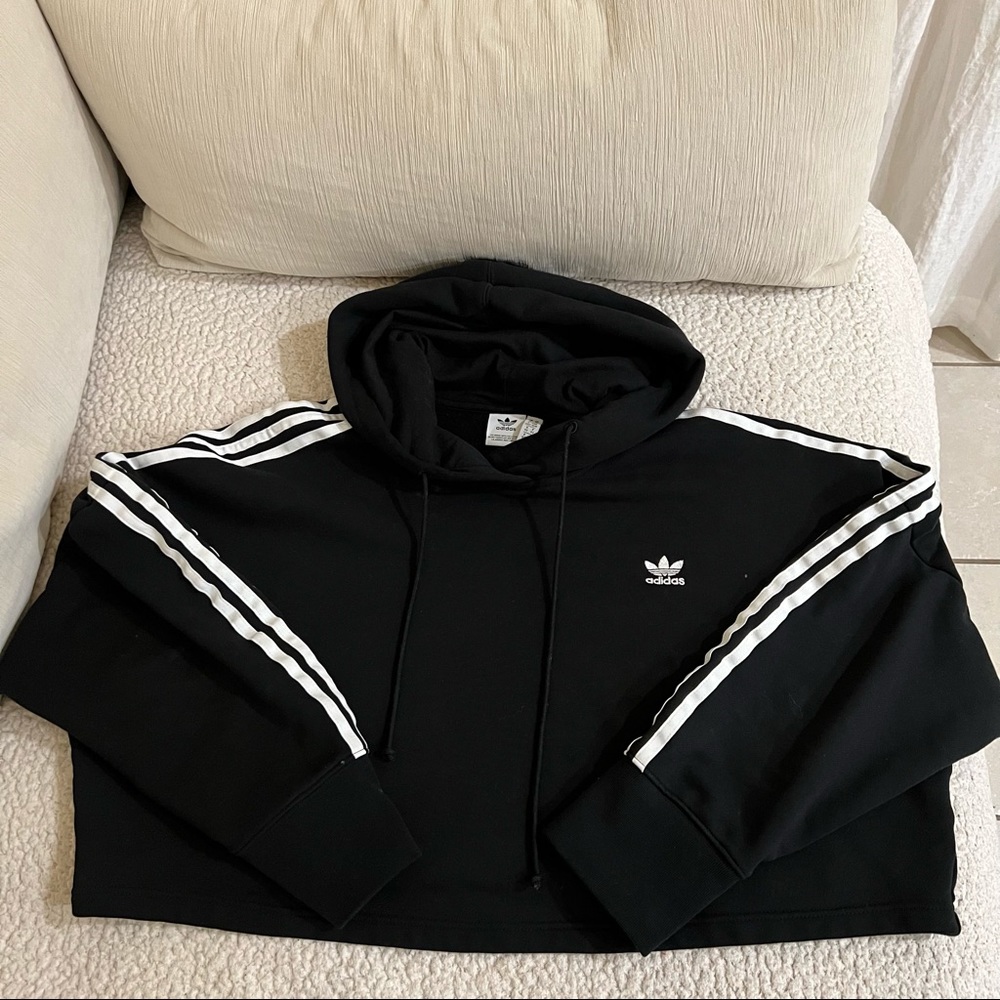 Adidas’s cropped hoodie